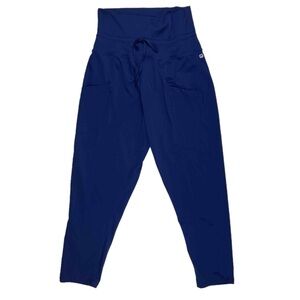 Fabletics Blue Size Small Drawstring Waist Pants/Leggings Activewear Exercise